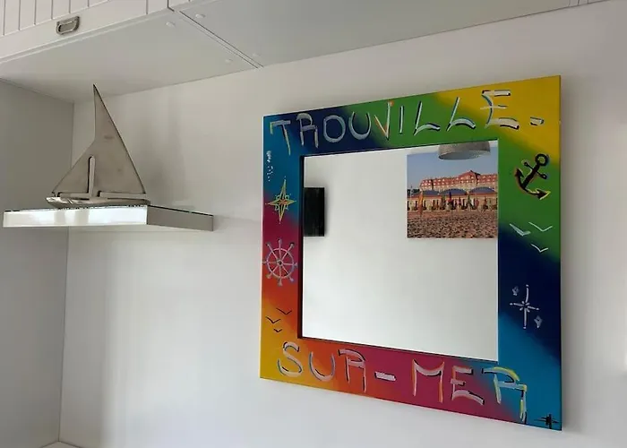 Le Trouvillais Proche Du Centre Et De La Gare 公寓 滨海图维列