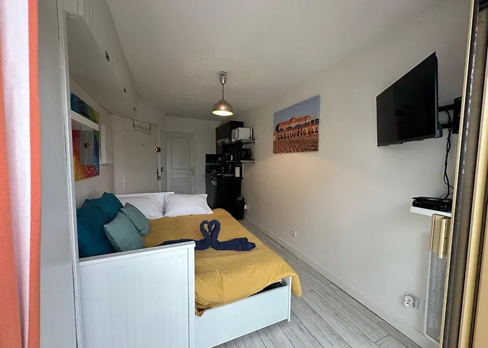 Le Trouvillais Proche Du Centre Et De La Gare 公寓 滨海图维列