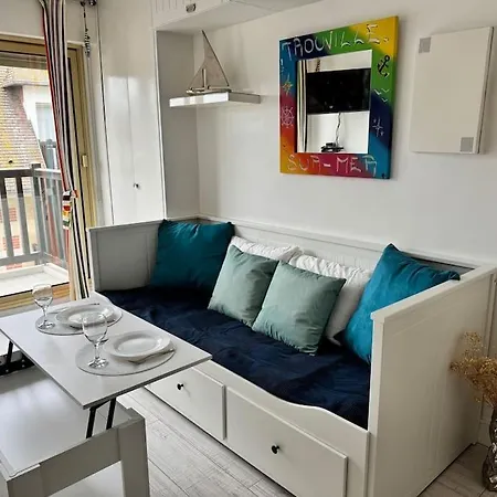 公寓 Le Trouvillais Proche Du Centre Et De La Gare 滨海图维列